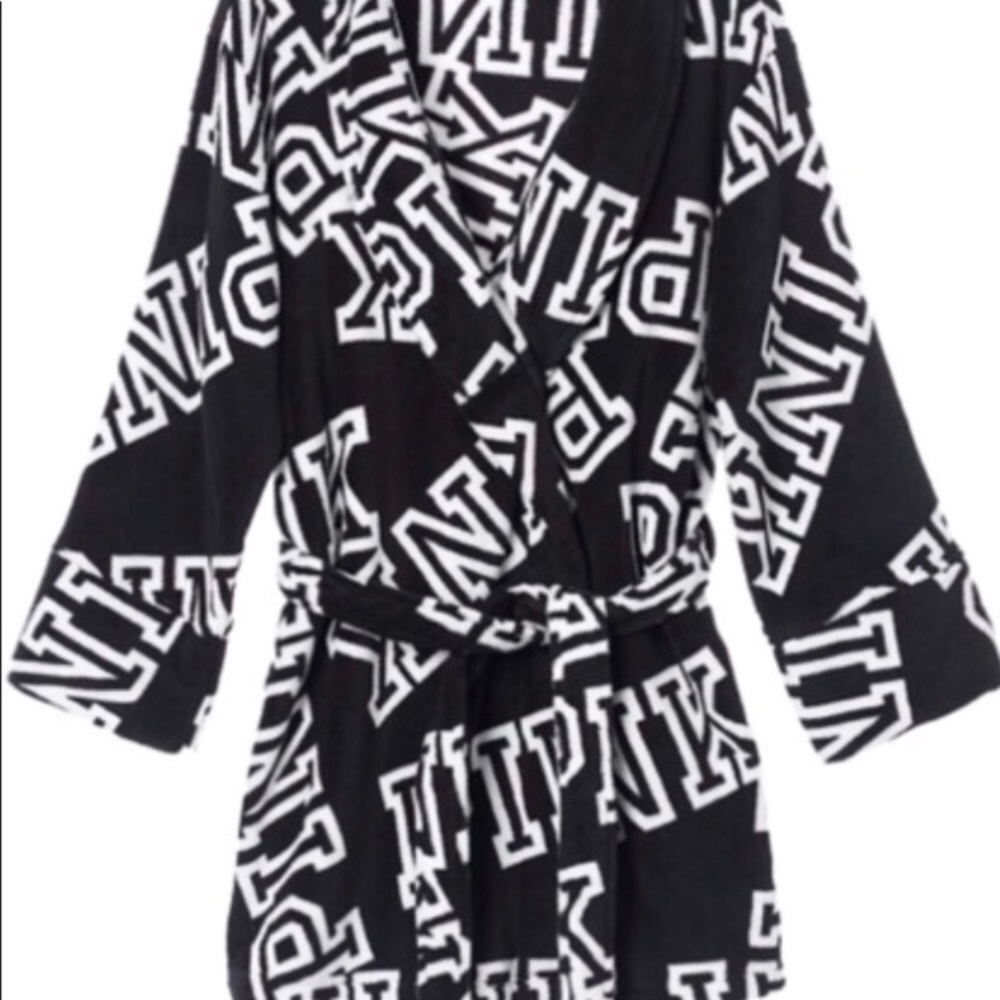 PINK LOGO ROBE